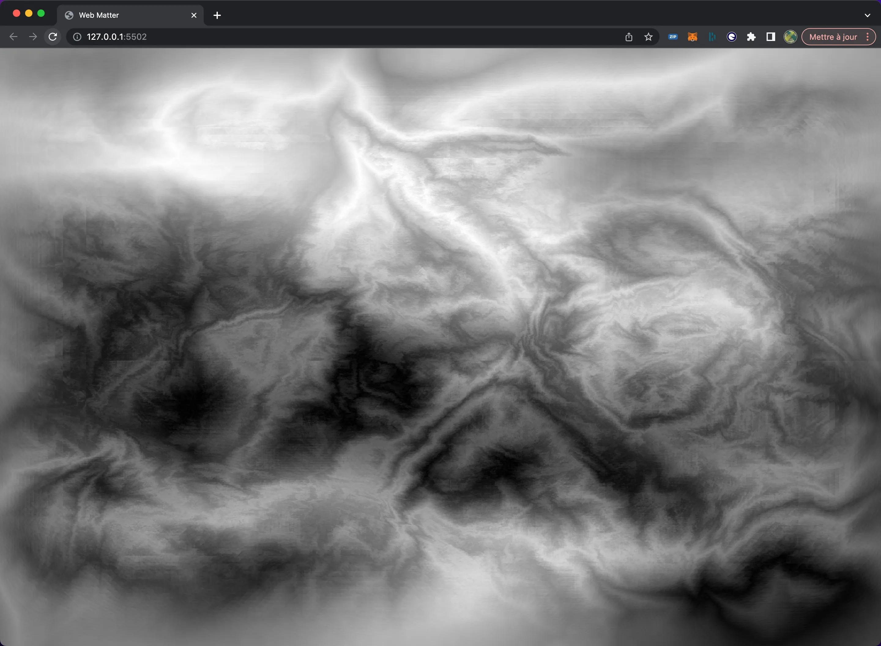 Un des premières images avec cette texture particulière...